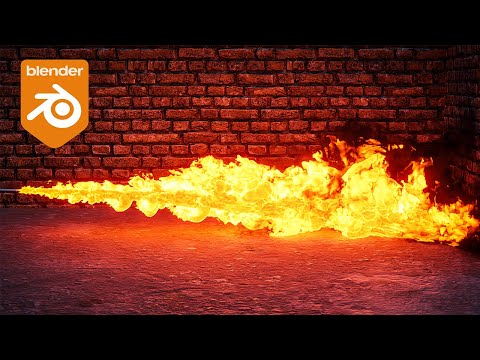 Creating a Realistic Flamethrower in Blender (Tutorial)