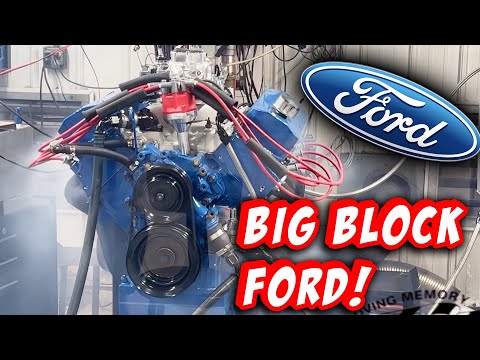Ford Big Block on the Engine Dyno