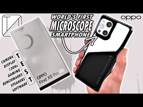 OPPO Find X3 Pro UNBOXING and DETAILED REVIEW - World's FIRST Microscope Camera Smartphone.