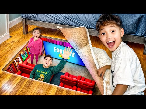 БІЗДІ ЕШКЫМ ТАБА АЛМАЙДЫ! 2-ЧАСТЬ😱👀|АЛИНУР МЕН КӨЗАЙЫМ ЕШҚАШАН ЕШКІМ ТАБА АЛМАЙТЫН КОМНАТА ІСТЕДЫ🤫