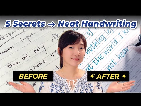 How I Improved My Handwriting So Neat & Legible (It's My Journaling Handwriting)
