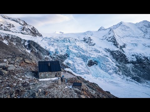 Overnight in a mountain shelter