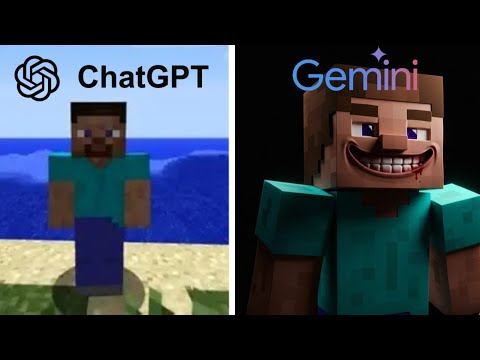 Chatgpt VS Gemini make Minecraft from Scratch