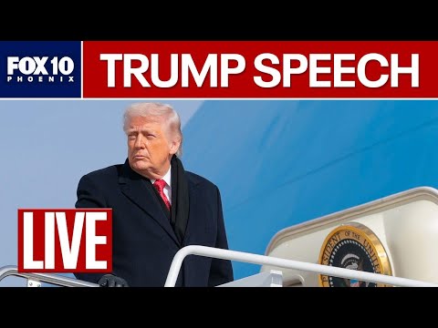 🔴LIVE Trump World Economic Forum Speech l FOX 10 Phoenix