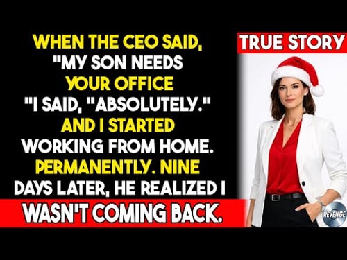 When the CEO Gave My Office to His Son… I Gave Him My Resignation