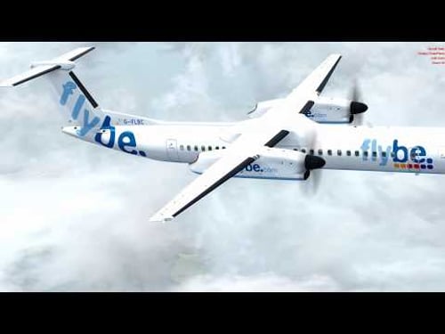 Majestic Dash 8 | Part 2 | Arrival into Amsterdam