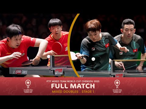 FULL MATCH | Wang/Sun vs Wong/Doo | ITTF Mixed Team World Cup 2025 (Stage 1)