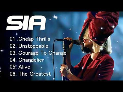 SIA Full Hits Songs Collection Album 2025 - SIA Best Songs Playlist 2025