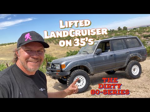 Dirt Daily. Dirty 80 LandCruiser gets Lift and Tires