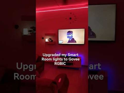 Transform Your Room with Govee RGBIC Pro LED Strip Light Upgrade! #govee #unboxing #tech #alexa #ai