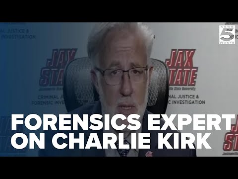 JSU Forensics expert shares insight on Charlie Kirk shooting