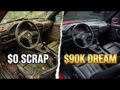 From Scrap to Showroom: Legend BMW E30 M3 Rebuild (ASMR POV)