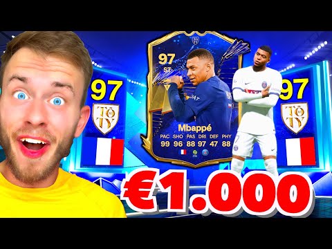Ich habe 1.000€ in TOTY Packs investiert & _____ gezogen! 👀
