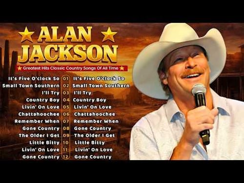 Alan Jackson's Greatest Hits Album 🎸 Best Classic Country Music || Alan Jackson Country Music