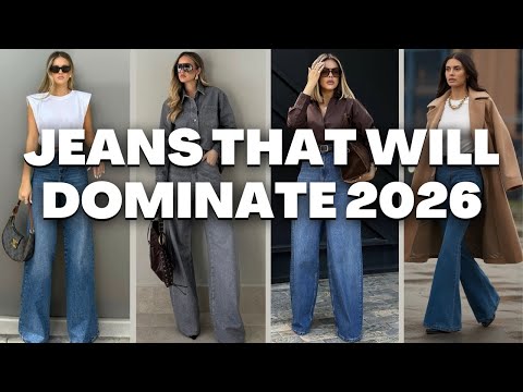 2026 DENIM FORECAST: The Jeans Everyone Will Be Wearing Next Year!