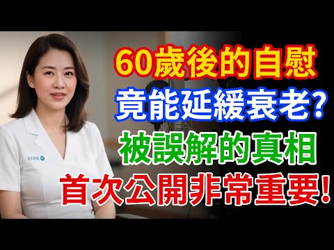 手淫竟能延緩衰老?60歲後必知的健康養生關鍵,這個健康真相被誤解太久了!