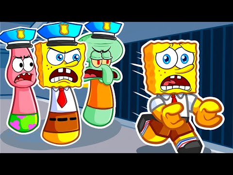 Escape SPRUNKI SPONGEBOB PRISON In Roblox!