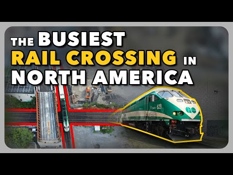 Raising 1,200 Metres of Train Tracks in Toronto