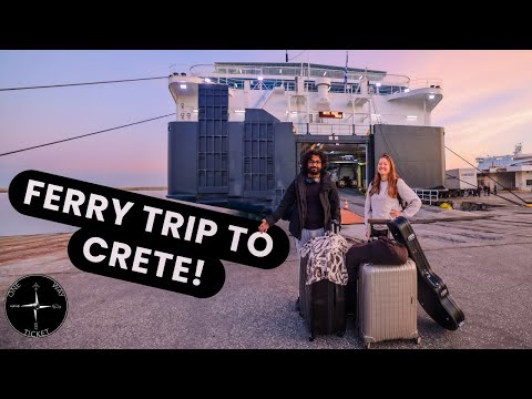 THIS IS WHAT AN OVERNIGHT GREECE FERRY TRIP IS LIKE (ATHENS TO CRETE)