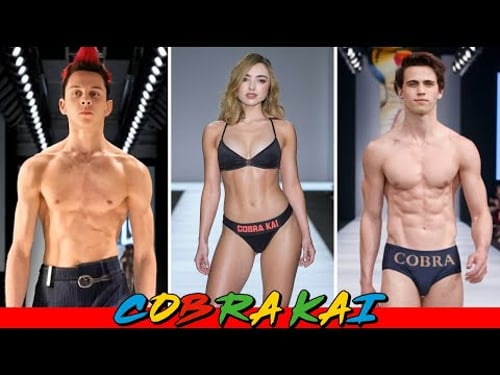 Cobra Kai Stars as Supermodels π₯ AI Fashion Show