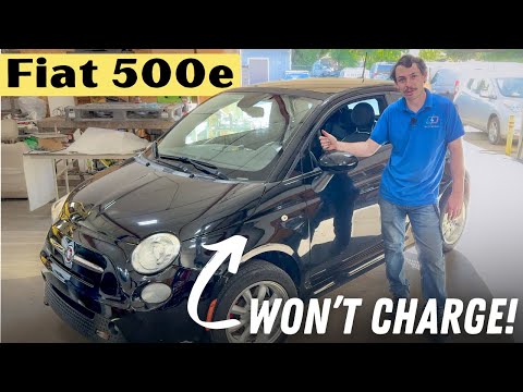 Fiat 500e Fails To Charge! Replacing The Onboard Charger