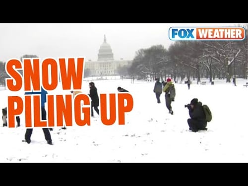 Snow Hitting Major Northeast Cities As Cross-Country Storm Blasts Along I-95 Corridor