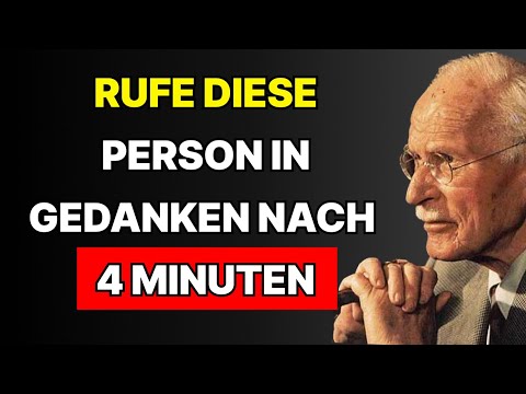 TRITTE IN SEINEN GEIST EIN UND VERLASSE IHN NIE MIT DIESER TELEPATHIE | CARL JUNG