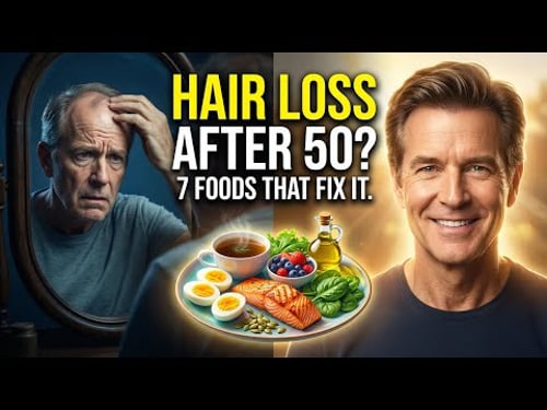 Hair Loss After 50? 7 Foods That Bring Your Hair Back Naturally