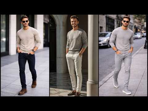 Top 5 Attractive Knit Sweater Outfits For Men 2026 / BEST Knit Sweater Outfits / Just Men's Fashion!