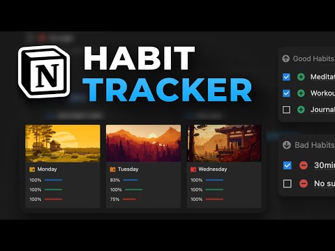 How to Build the Ultimate Notion Habit Tracker for 2025