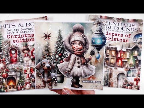 The ULTIMATE Christmas Collage Books for Everyone🎄 'BITS & BOBS' & 'whispers of christmas'