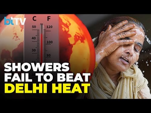 Scorching Heatwave: Delhi Hits Record High Of 52.3 Degrees