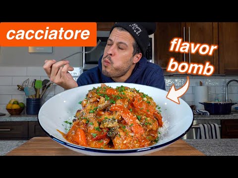 This Chicken CACCIATORE has MAXIMUM Flavor