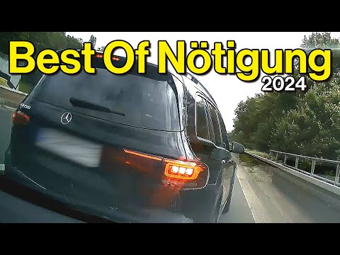 Best Of Nötigung 2024 - Road-Rage, Ausbremsen und Drängeln auf der Autobahn | Dashcam Deutschland