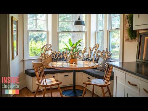 Cozy Breakfast Nook Ideas: Transform Your Kitchen Corner into a Stylish Retreat
