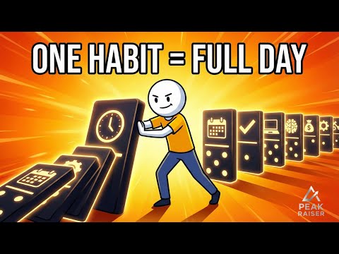 The Domino Habit That Turns Your Day Into an Automatic Productivity Chain