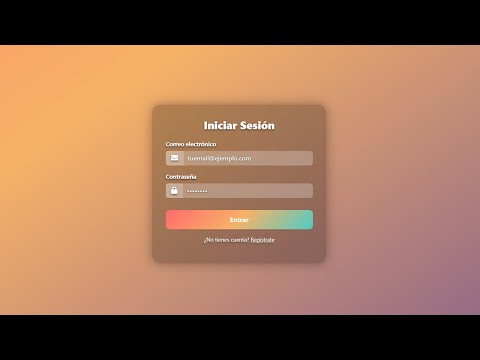 Cómo crear un Login Responsive en HTML y Bootstrap 5 (Formulario moderno para principiantes)