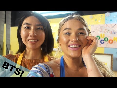 I DRAW, YOU COOK: Behind the Scenes with Rie! | BuzzFeed Tasty | Alix Traeger
