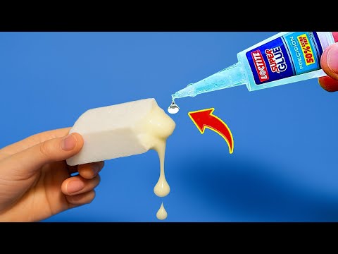 Why Didn’t I Know This! Drip super glue on Foam and Fix Any Broken Plastic in Your Home!