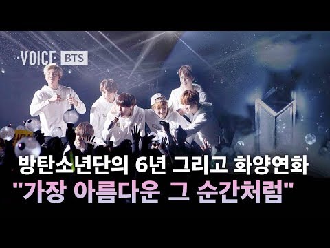 방탄소년단 "질 땐 나팔꽃처럼 아름다운 그 순간처럼"..BTS가 말하는 6년 그리고 '화양연화' / SBS / 보이스V