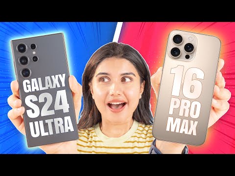iPhone 16 Pro Max Vs Galaxy S24 Ultra- The Only Comparison You Need to Watch!