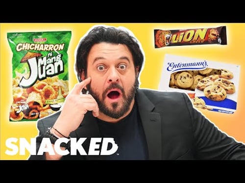 Adam Richman Breaks Down His Favorite Snacks | Snacked