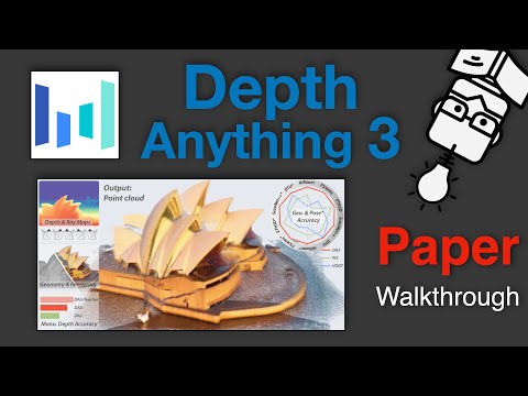 Depth Anything 3:Recovering the Visual Space from Any Views - Paper Walkthrough