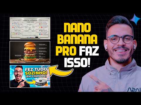 Guia do NANO BANANA PRO do Google: 10 DICAS!
