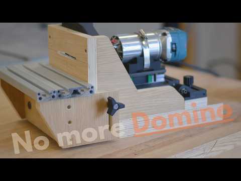 Floating tenons made easy - DIY domino