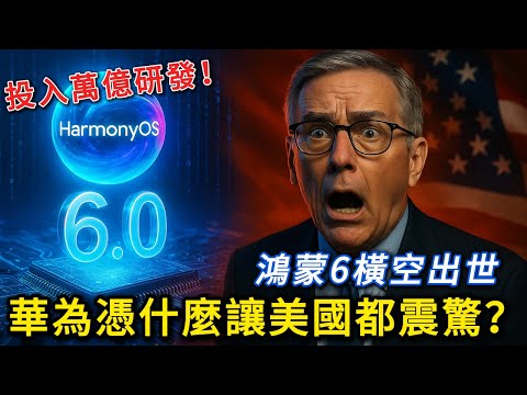 投入萬億研發!華為鴻蒙6的逆天功能 徹底打破西方技術壟斷?