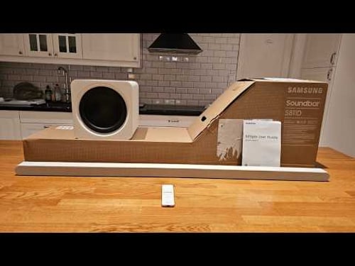 Samsung Soundbar S811D - Unboxing & First Impressions