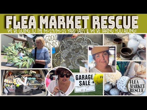 SHOP THE GARAGE SALES / YARD SALES WITH US IN SEARCH OF THRIFTED FINDS WE CAN RESELL! 2025