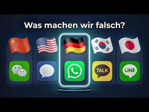 Wieso andere Länder kein WhatsApp nutzen!