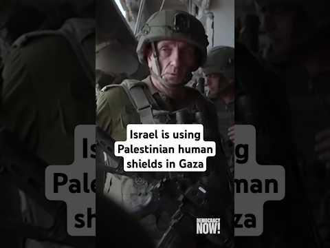 Israel's systematic use of Palestinians as human shields
